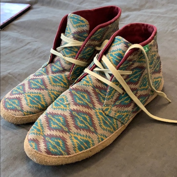 Sanuk Shoes - Sanuk Lace-Up Ankle Shoe